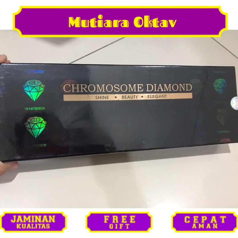 Kromosom / Cromosome Diamond/ Chromosome diamond/putih
