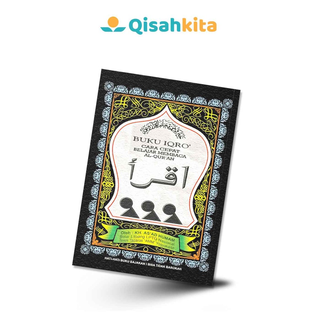 Buku Edukasi Iqra Anak Balita Cara Cepat  Belajar Membaca Alquran Huruf Hijaiyah 2 3 4 Tahun