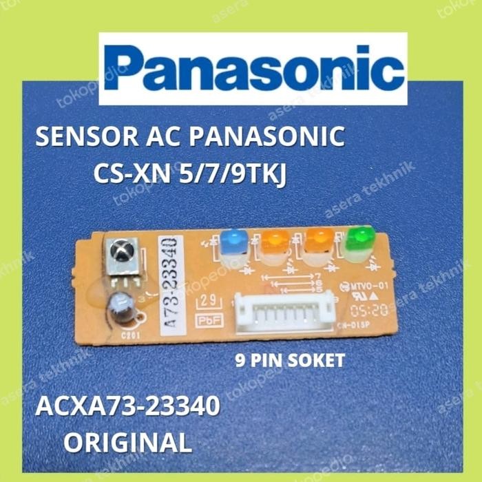 sPaRePaRt PCB INDIKATOR RECEIVER SENSOR AC PANASONIC CS-XN5/7/9TKJ ORIGINAL 9PIN