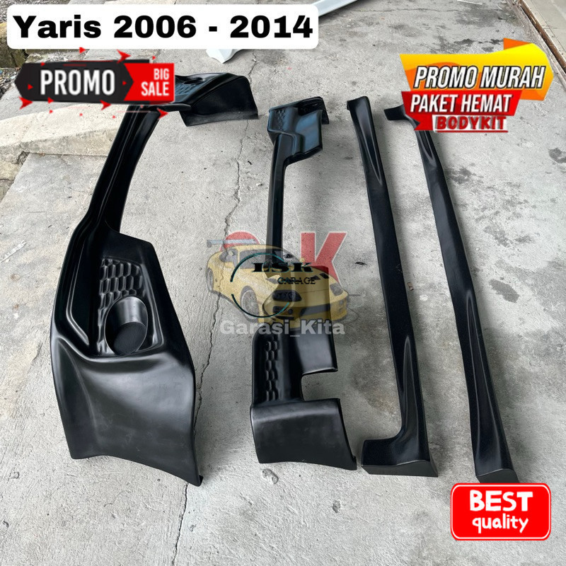 Bodykit Yaris TRD Sportivo 2012 -2014 Duraflex Asli