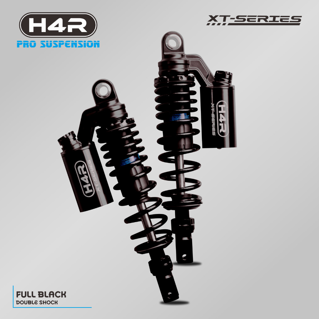 H4R SHOCK TABUNG ATAS XT SERIES 330MM DOUBLE NMAX OLD LAMA PCX 150 SHOCKBREAKER EXTREME PRELOAD ADJU