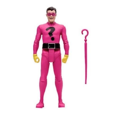 PROMO  MCFARLANE TOYS THE RIDDLER DC RETRO THE NEW ADVENTURES OF BATMAN 6" ACTION FIGURE TOY AND HOB