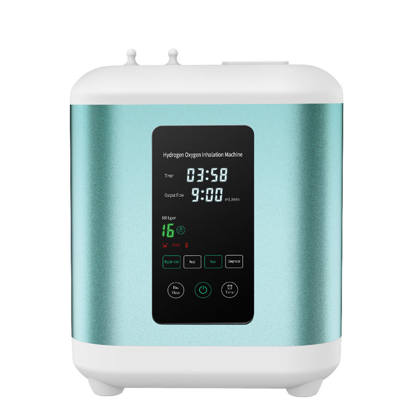 900ML Hydrogen Generator Maker Hydrogen Inhalation Machine H2 O2 HHO Double Outlet Hydrogen Inhaler 