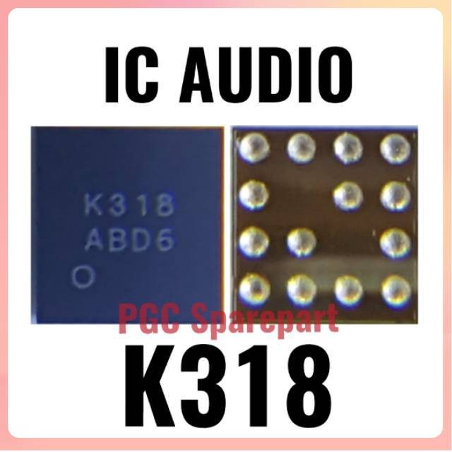 - IC Audio K318 Xiaomi Redmi 4A - Redmi Note 4X