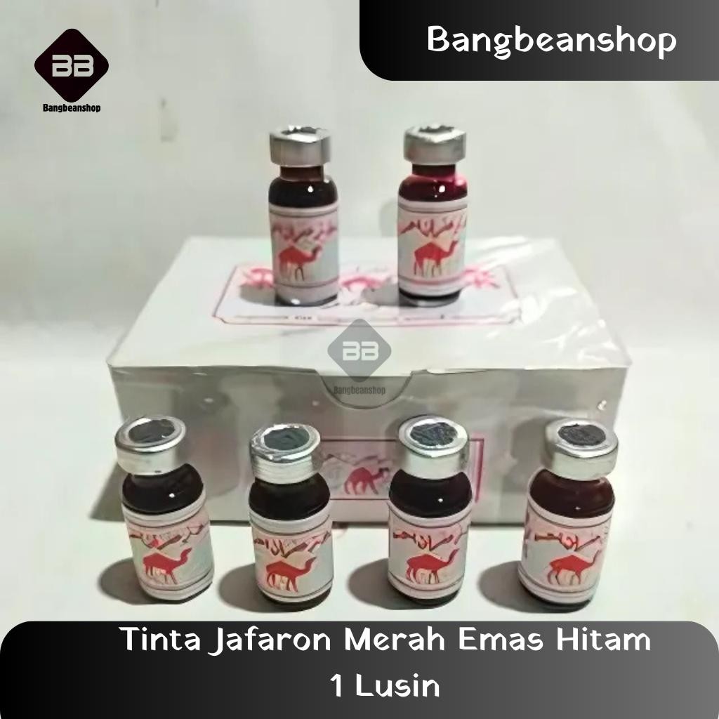 Tinta Za'faron ja'faron jafaron tulis 3ml(1 lusin) Toner Stationery