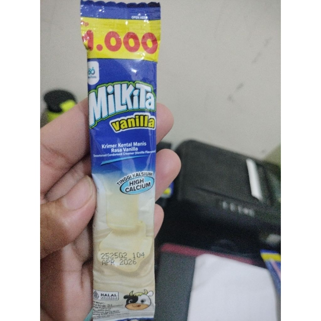 krimer kental manis/Milkita vanila/milkita pasta susu