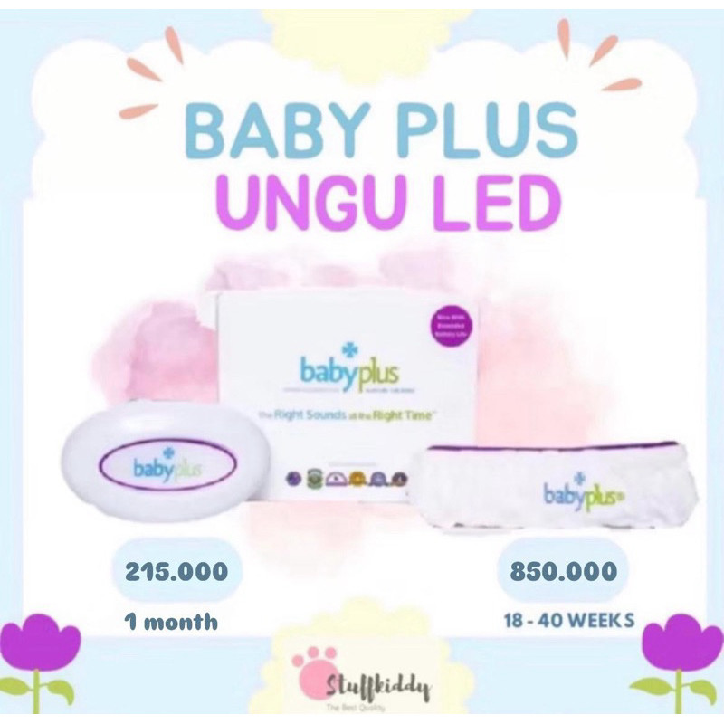 Sewa BabyPlus LED Ungu Original tanpa depositMurah