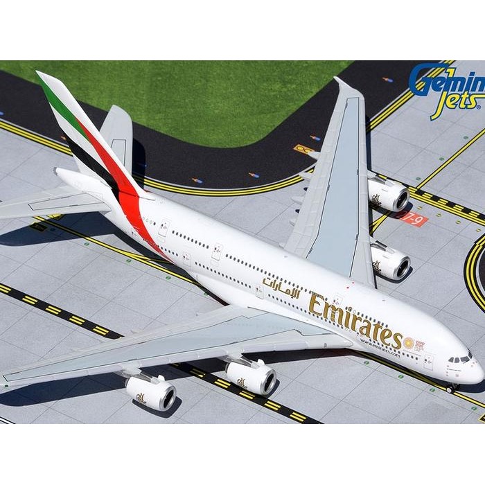 Emirates A380 A6-EUD Gemini Jets 1:400 Scale TKsb99