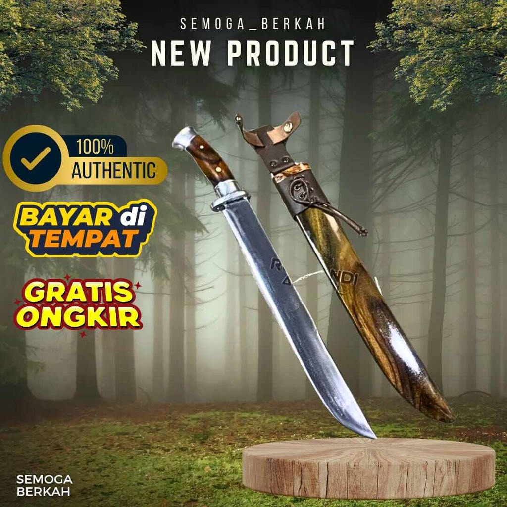 Pisau sembelih golok sembelih hewan kambing sapi siap pakai