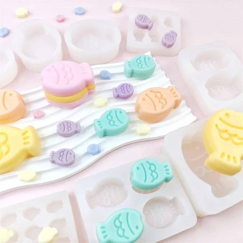 Snapper Roast Modeling Silicone Mold Wax Bottle Sugar Fire Paint Wax Kneading Music Mold Cake Decora