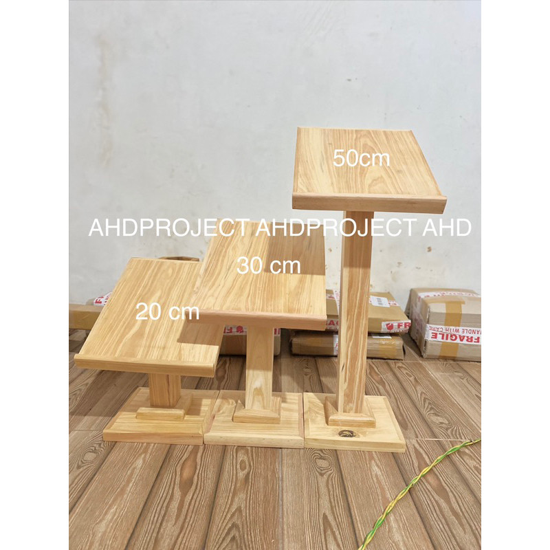 50 cm standing kayu, stand baca al qur’an, meja rekal al qur’an, stand baca qur’an kayu aesthetic