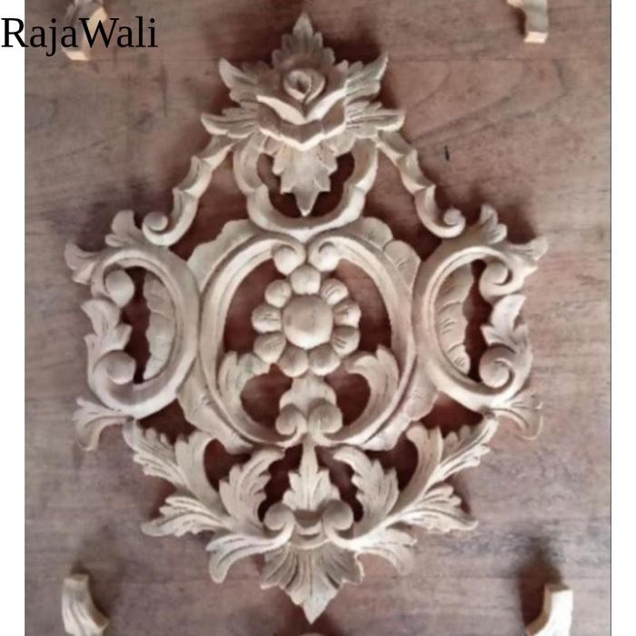 Termurah  Tempel Ukir | Tempel Ukir Kayu Jati | Hiasan Dinding Ukir | Tempel Dinding Ukir Kayu | Lis