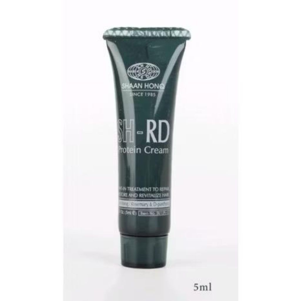 SHRD Protein Cream 5ml Vitamin Rambut & Heat Protector Perawatan Rambut Kering Kusut & Ngembang Shrd