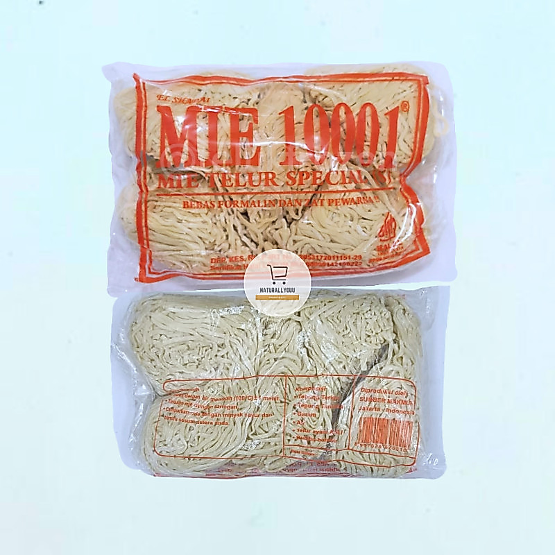 Mie 10001 Halus/Golok Orange Bakmi Telur Special isi 5pcs 1001