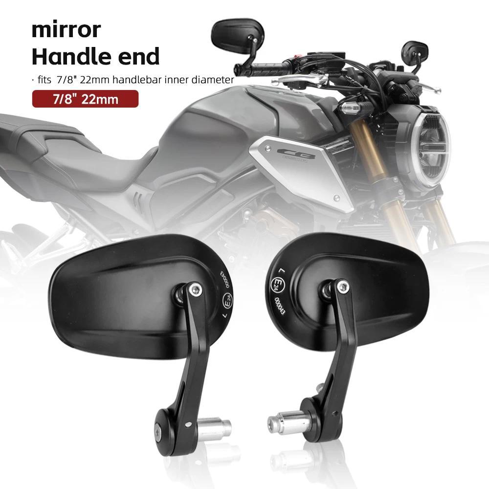 Untuk Honda CB650R CB190R CB250R CB300R CB400 CB500 CB1000R Aksesoris Cermin Stang Ujung Batang Sepe
