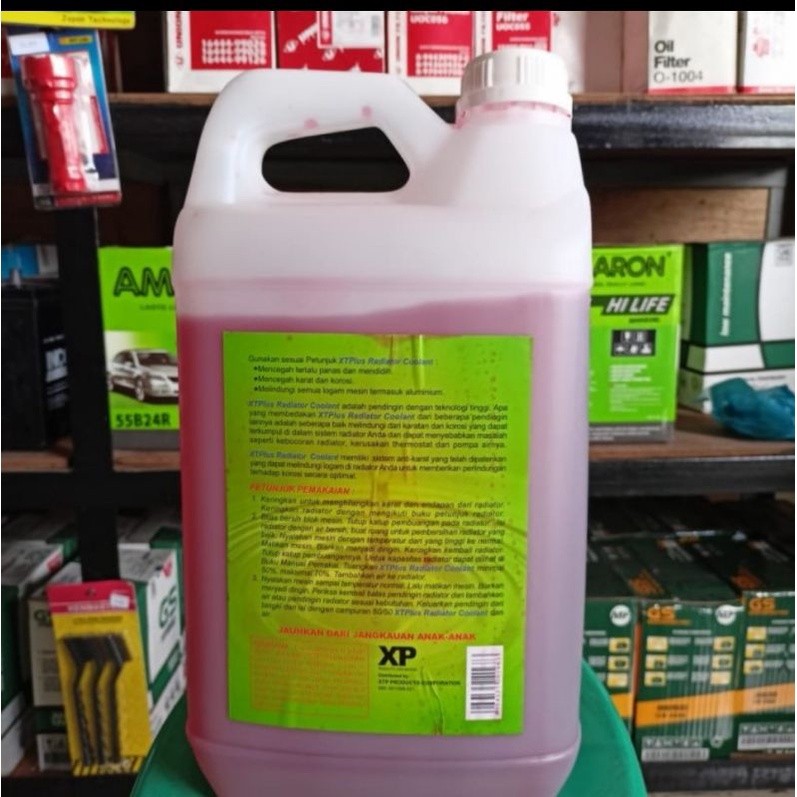 RADIATOR COOLANT/AIR COOLANT/PENDINGIN RADIATOR XTP 5 LITER MERAH