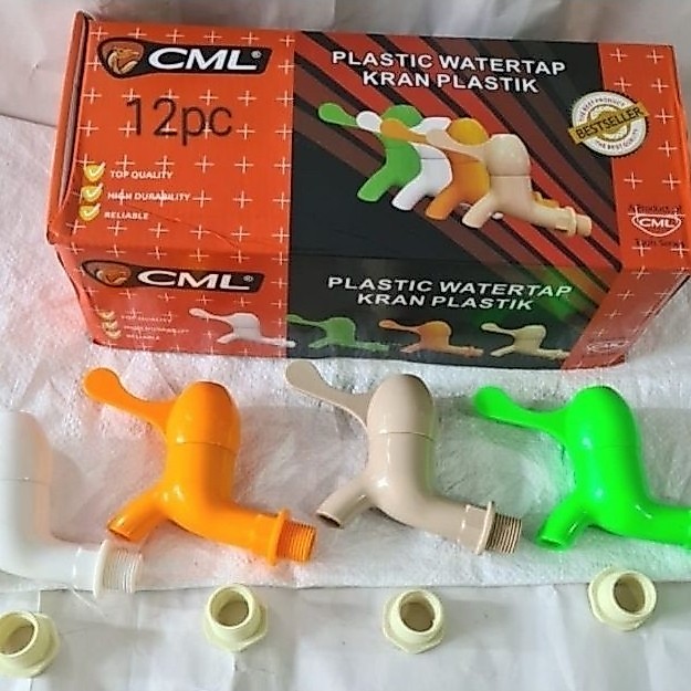 Kran keran pvc jumbo CAMEL engkol biasa / kran pvc tembok