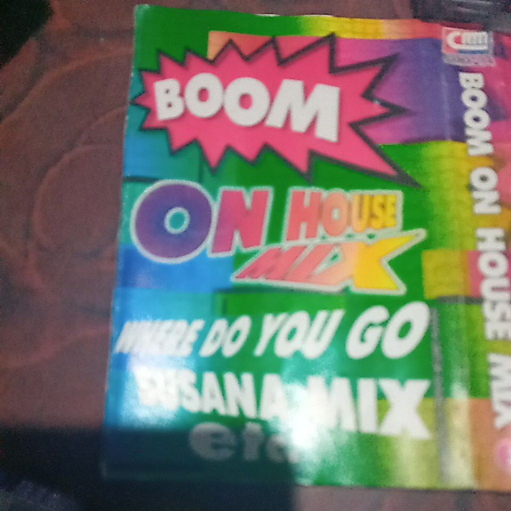 kaset pita BOOM ON HOUSE MIX H452