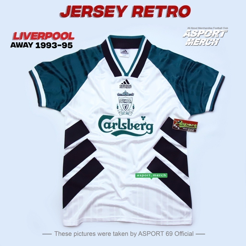 JERSEY LIVERPOOL AWAY 1993 1995 RETRO TULANG