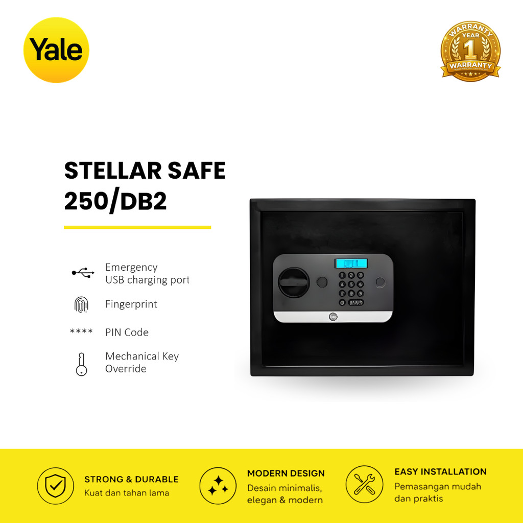 Yale Stellar Safe 250 DB/2 Digital Safe Box