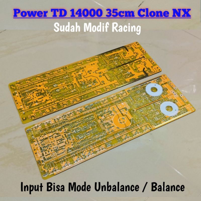 PCB Power TD Racing + Inbal (Clone NX14000)