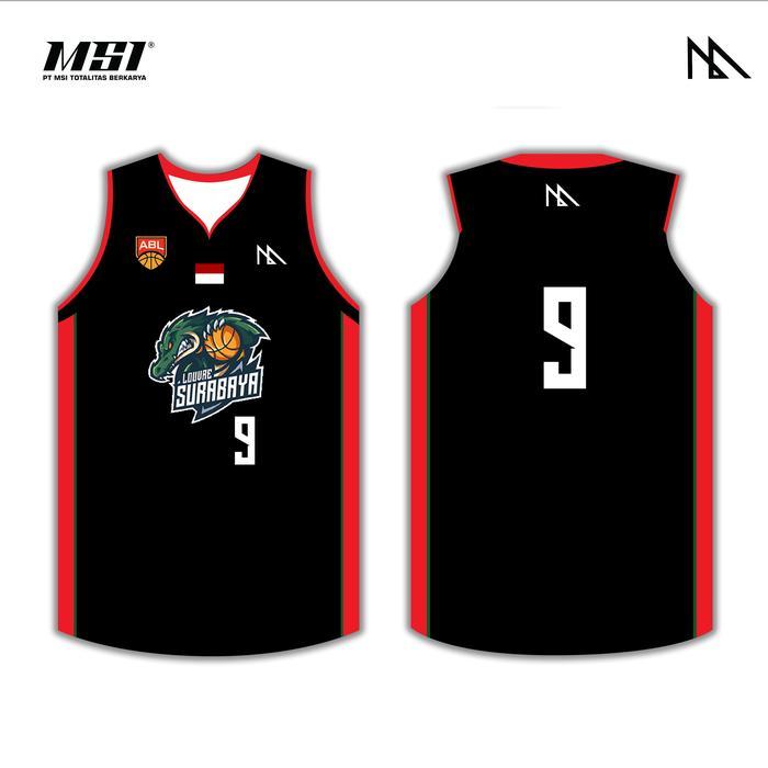 Jersey Basket MSI - Louvre ABL 2023 Black - S