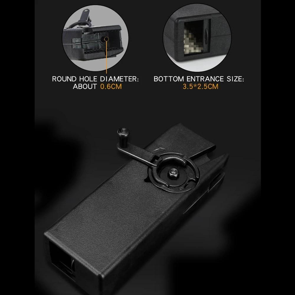 M41000  with Sound Dampening Silicone Pad for 6mm BBS M4 Hand Crank Magazines Durable Plastic Quick 