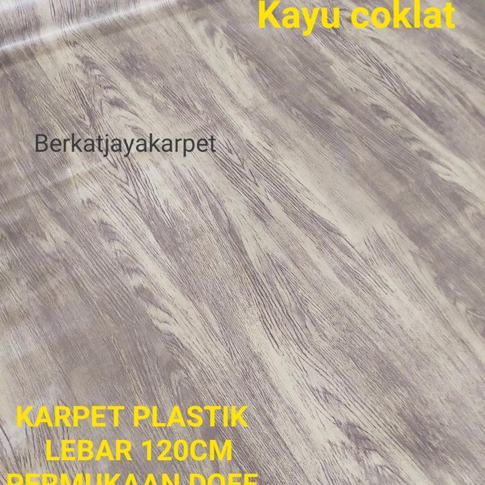 karpet lantai plastik Lebar 1.2m x 15m dijual per 1rol - PGDA KY COK ROL