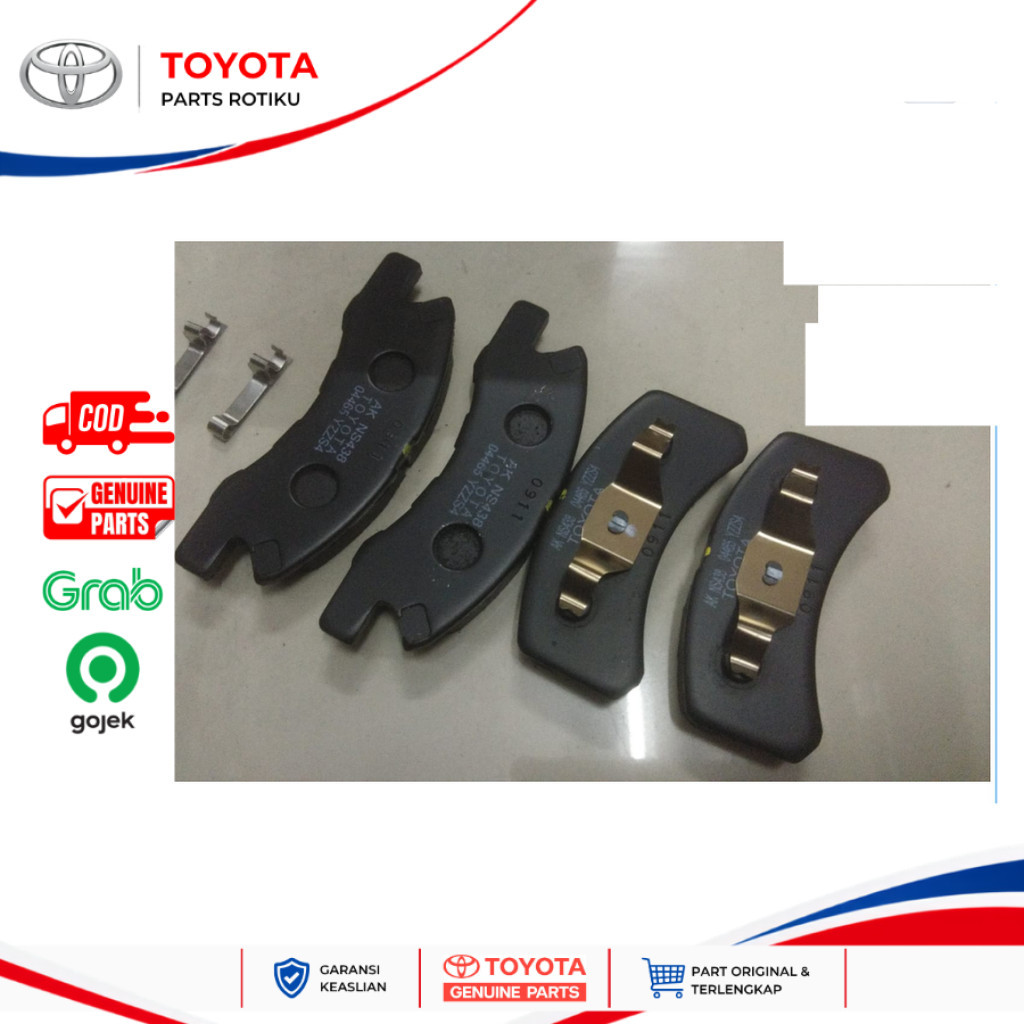 KAMPAS REM DEPAN AGYA B100 TOYOTA 04465-YZZS4