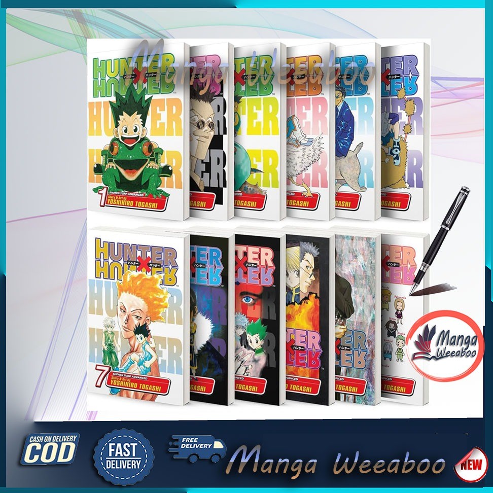 Hunter x Hunter (36 book series) by Yoshihiro Togashi (English)-MW