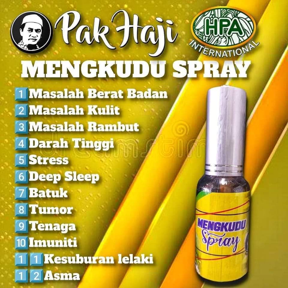 MENGKUDU SPRAY HPA MALAYSIA