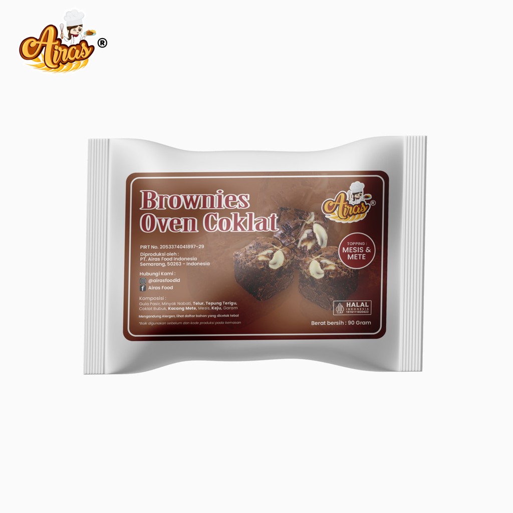 Clearance Sale Airas Brownies Kukus Cokelat 90 gram