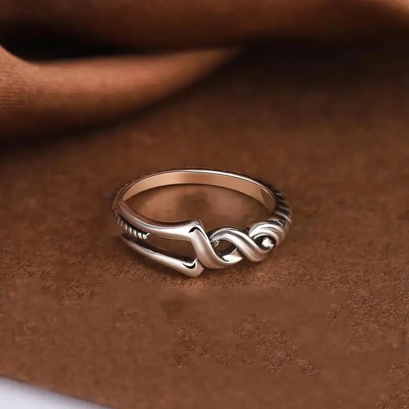 Cincin Anime Spear Of Longinus Vintage Unisex, Dapat Disesuaikan, Cincin Cosplay, Aksesoris Perhiasa