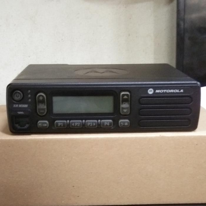 radio rig motorola xir m3688 vhf 25 watt bekas