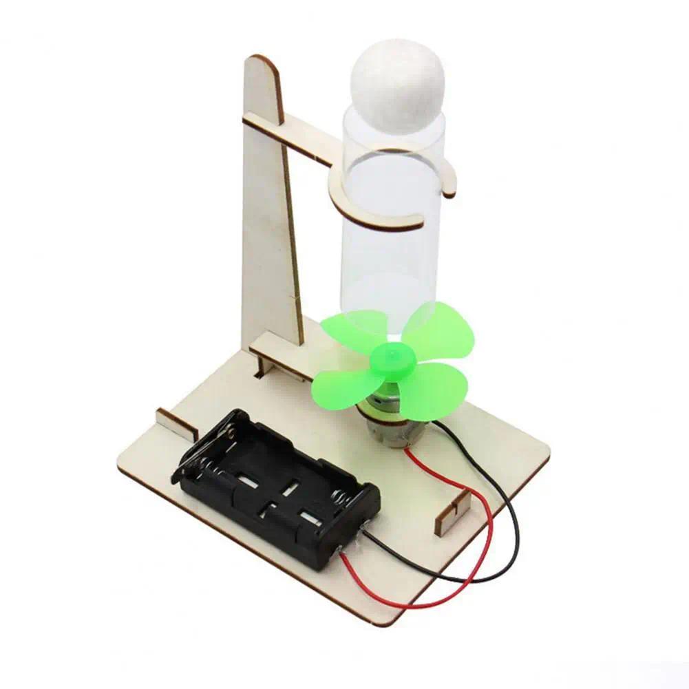 Physics Electric Toy Floating Experiment Suspended Science Wood Electric Ball Toy for Kid Educationa