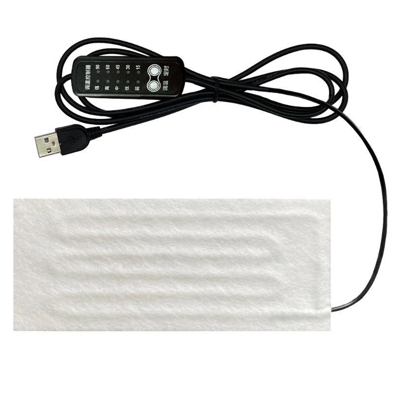 Heating Pad USB Heating Wire Heating Mat 5V Electric Heating Element Film Heater Pad for ming Feet H