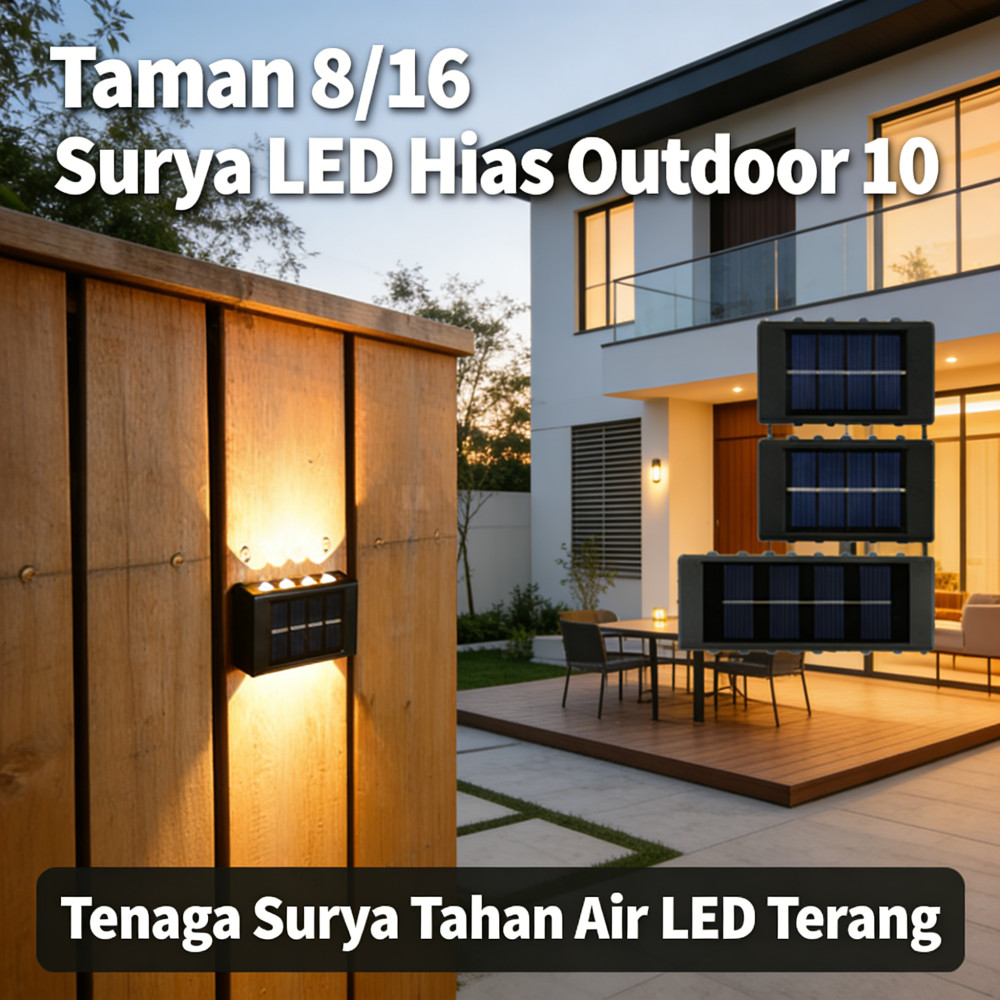 Taman Hias Outdoor LED Surya 16