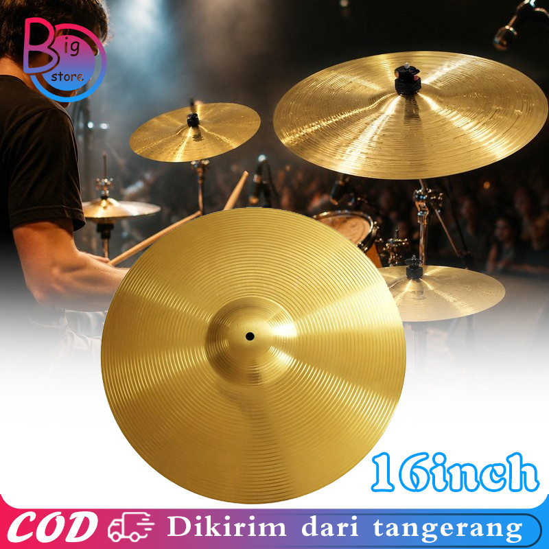 Rocket Crash Cymbal 16 Inch Simbal Drum Harrier Untuk Drum Set