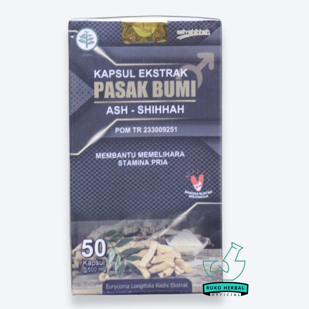 [ASLI PROMO] Kapsul Pasak-Bumi Ash-Shihhah 50 Kapsul Original wn