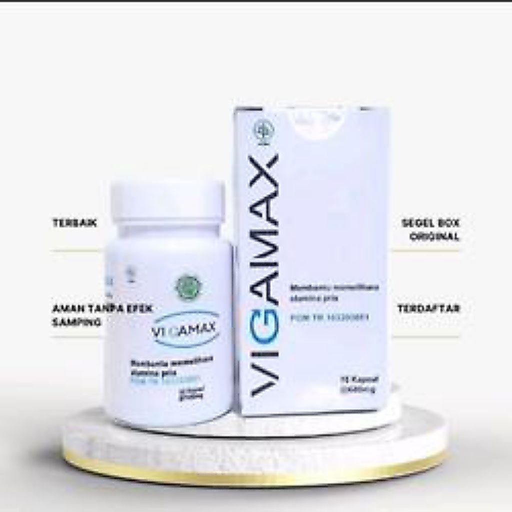VIGAMAX 1botol isi 10kapsul 600mg bpom Original Vigamax