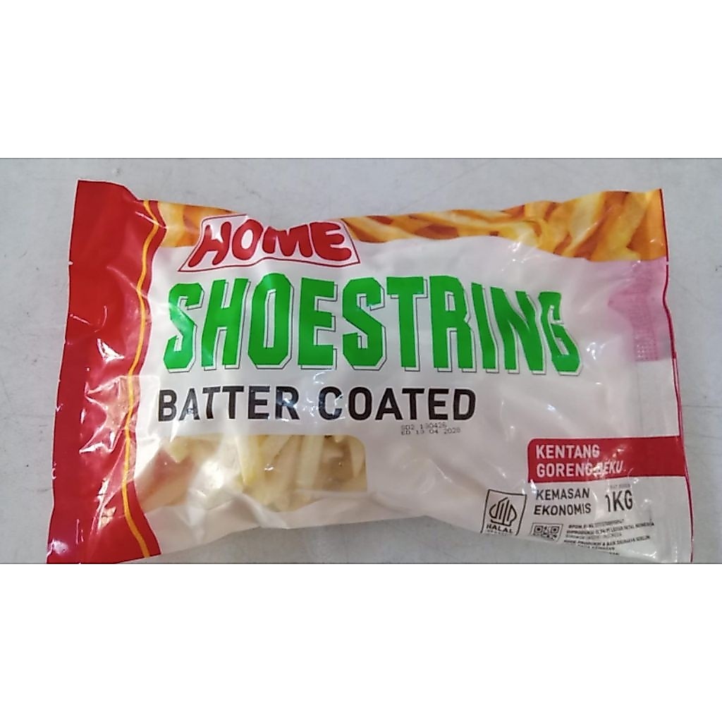Kentang Shoestring Batter Coated 1 kg Bogor