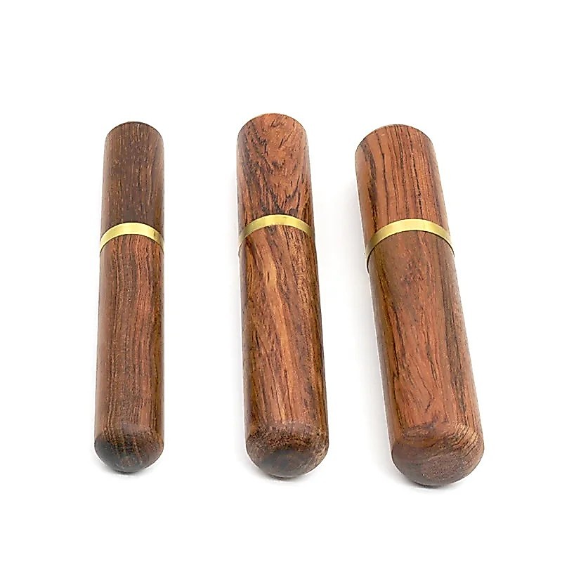 Rosewood Cigar Tube Humidor Box Case Cigar Moisturizing Tube Humidor Humidity Solid Wooden Cigar