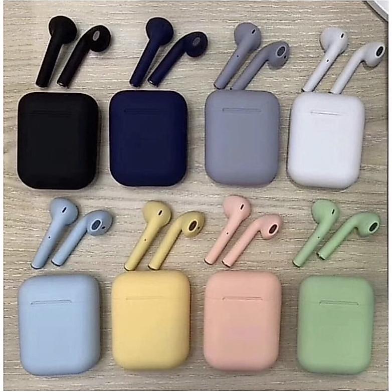 BEST DEALS Headset Bluetooth Inpods 12 i12 TWS Macaron Earphone Bluetooth Simple Warna for Android d