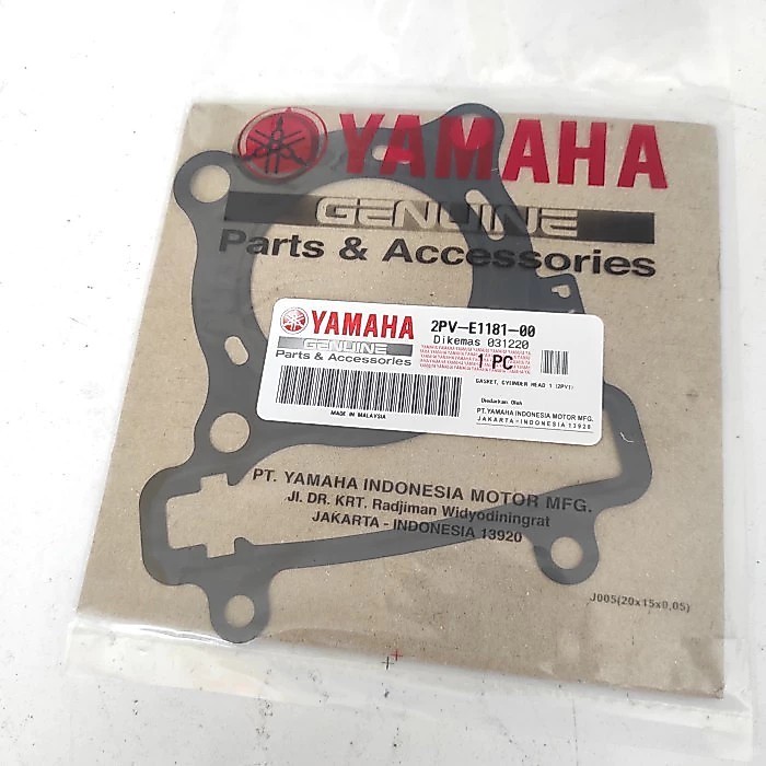 50C-E1351-00 & 2PV-E1181-00 // 2 PCS GASKET HEAD & CYLINDER MX KING ORIGINAL YAMAHA