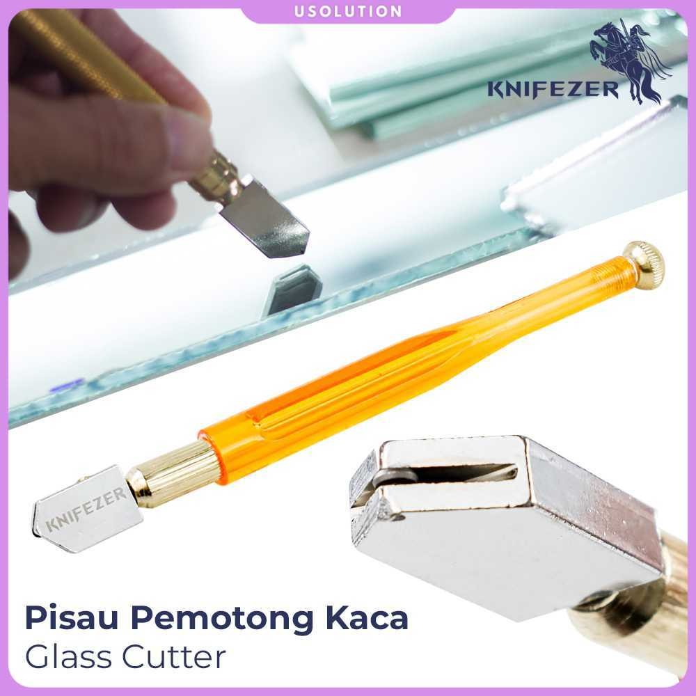 

KNIFEZER Pisau Pemotong Kaca Glass Cutter Diamond Cutting Tool - L9