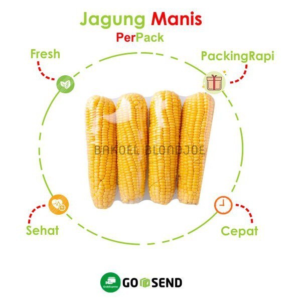 

JAGUNG MANIS KUPAS ISI 2 SWEET CORN FRESH VEGETABLES VEGETABLE SAYUR SAYURAN SEGAR