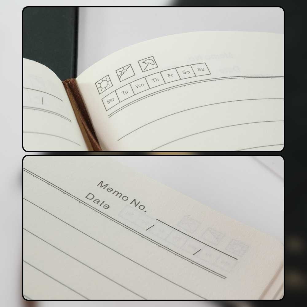 

PSNMART Toddi Buku Jurnal Leather Notebook Diary A5 80GSM 200 Halaman - TD663