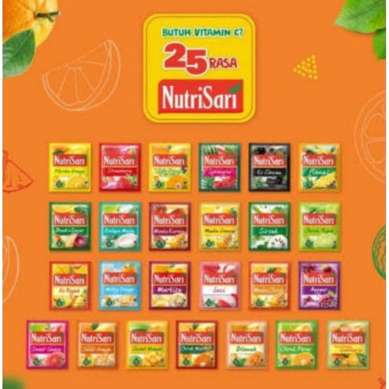 

Nutri Sari Varian Rasa @10 pcs