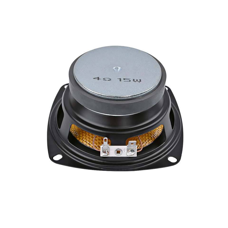 AIYIMA 1Pc 4Inch Audio Portable Speaker 4 Ohm 15W Bass Speaker DIY Professional Multimedia Subwoofer