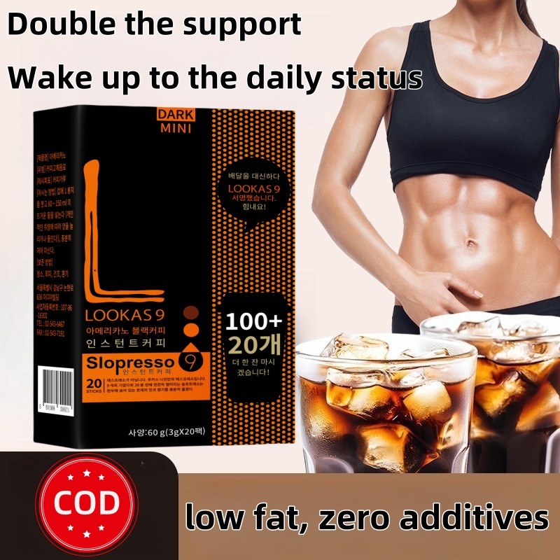 

Black Coffee Instant Slimming coffee 3g x 20pcs Kopi Diet Enzim Pelangsing Tubuh Penghancur Lemak Hitam Black Coffee Instan Premium Original
